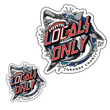 SHARK ATTACK STICKER