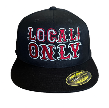 LOCALS ONLY HAT BLACK SNAPBACK/FITTED