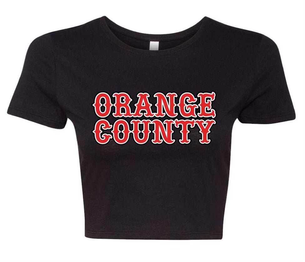 WOMENS ORANGE COUNTY CROP TOP – HAMC⚡️OC SUPPORT GEAR