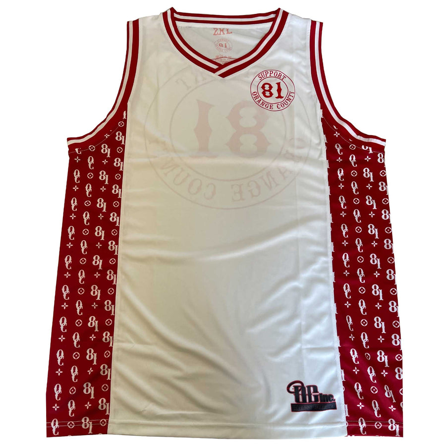 OC 81 Support Jersey Red / White